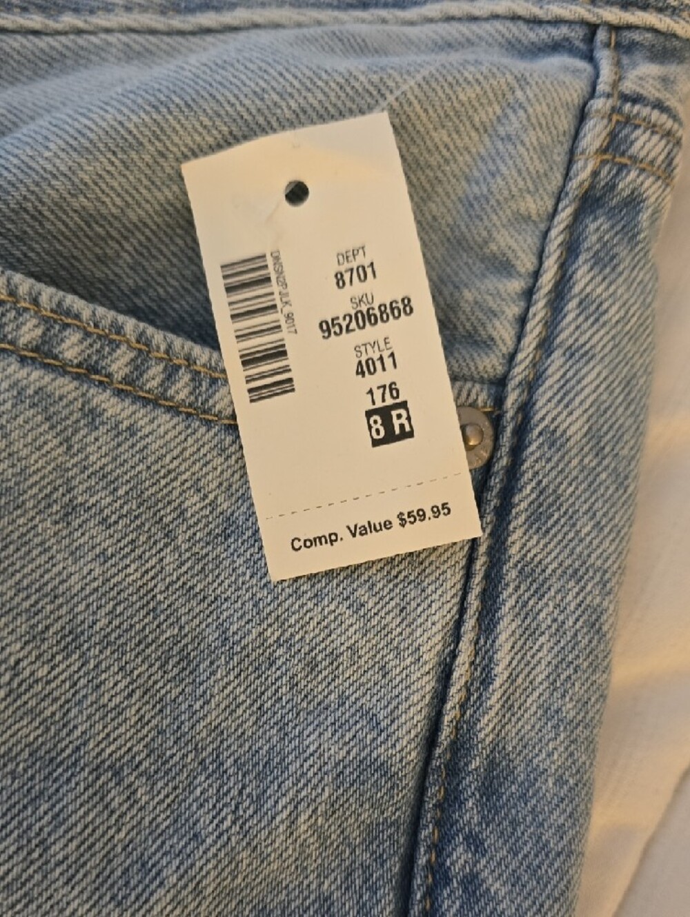 Aeropostale Women's Light Blue Wide Leg Jeans - Super Baggy - Picture 2 of 3